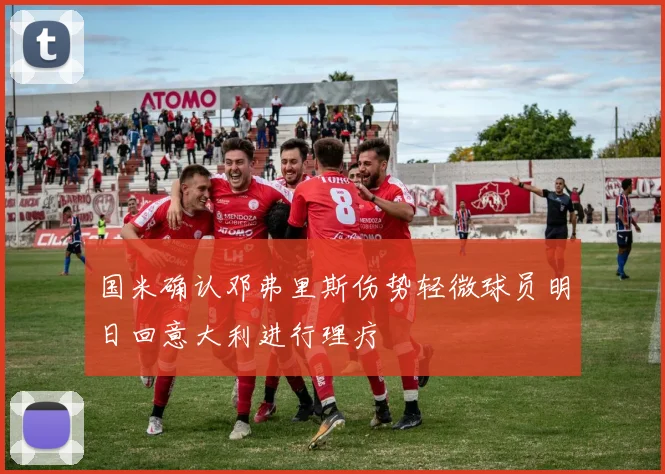 国米确认邓弗里斯伤势轻微球员明日回意大利进行理疗
